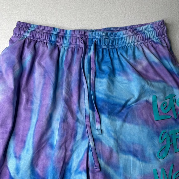 Disney Stitch Tie Dye Pajama Pants Lounge Sleepwear Women's Med - Picture 4 of 9